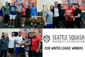 It’s a wrap! Congratulations to our 2018 Winter League Winners!
