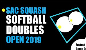 SAC Squash Softball Doubles Open 2019