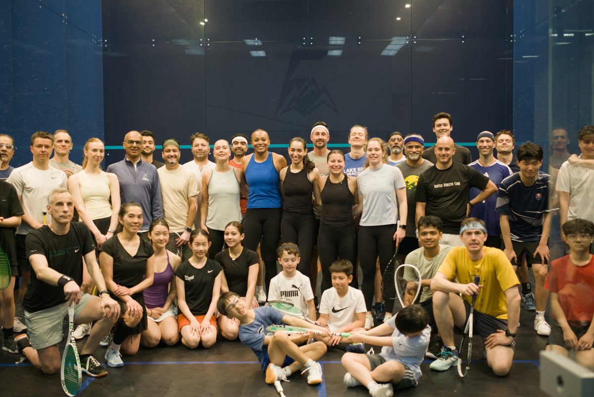 Saturday’s clinic and Reverse NSL crew, pros and amateurs together